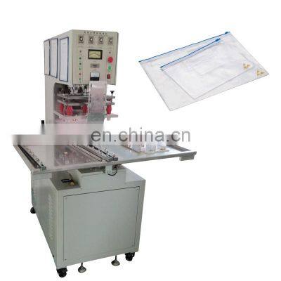 Advanced Professional High Frequency Plastic PVC Zipper bag Welding Machine for PVC bag