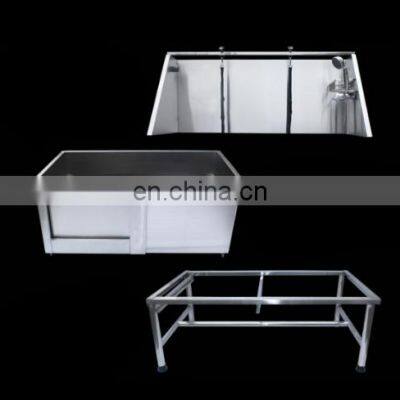 Dog Grooming Bath Tub Stainless Steel Bathtub For Pet SPA Shower photo-4