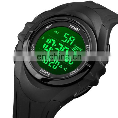 Hot Selling Skmei 1790 Wholesale Men Digital Wrist Watch Black Movement PU Strap Waterproof 50 Meters