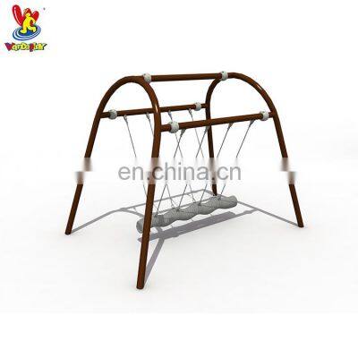 Wandeplay Children Outdoor Playground Equipment Swing Bridge for School