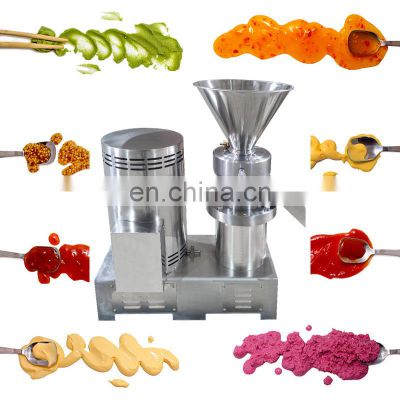 industrial stainless steel milk peanut maker used shea nut spice grind colloid mill butter make machine trade