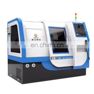 CK45 slant bed CNC lathe machine