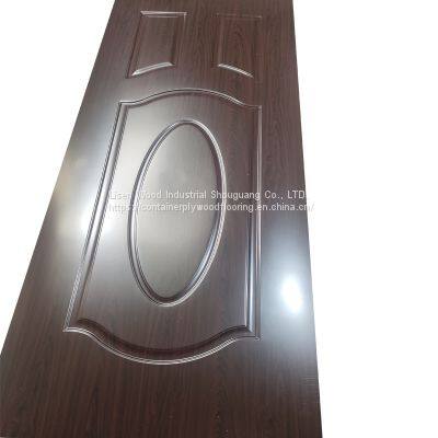 E1 Hdf Moulded Door Skin for Door White Primer 2 Panel Skin Board for Door 2150*920mm photo-2