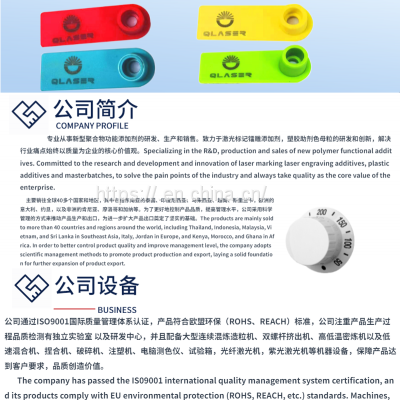 Colorful Laser Engraving Masterbatch for Plastics photo-2