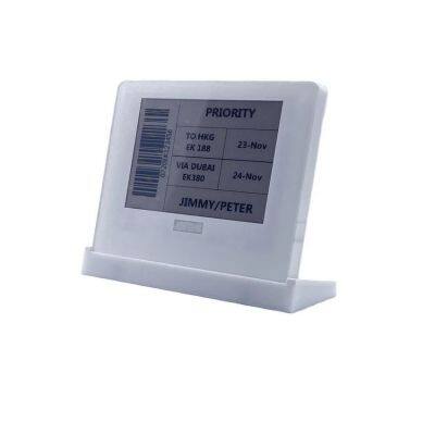 E-paper Display 4.2 Inch B/W/R 3 Colors NFC Batteryless E-ink Table Tag E-paper Electronic Meeting Board