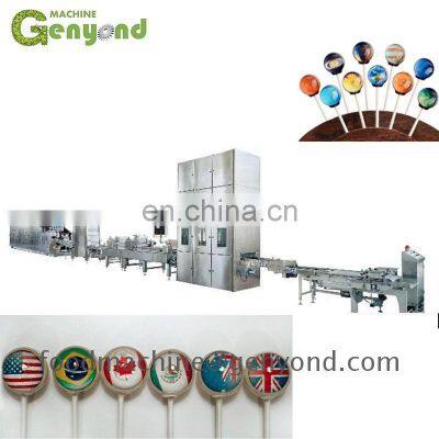 Massive Irregular Lolly Candy Making Machines Ice Machine Hot Sale Lollipop Production Line photo-4