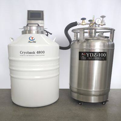 French Polynesia Vapor Phase Liquid Nitrogen Tank KGSQ Cryogenic Freezer Liquid Nitrogen photo-5