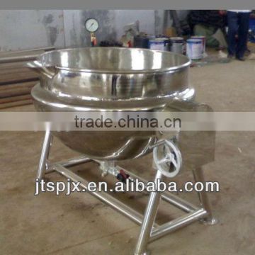 stainless steel jacketed steam kettle