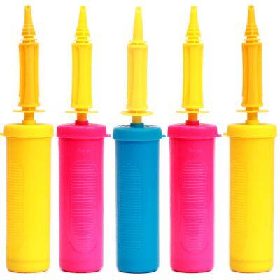 New Style Mini Air Inflator Portable Macaron Original Plastic Balloons Hand Pump for Latex Foil Balloon photo-5