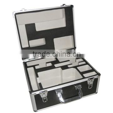 Customized Black Diamond Pattern Aluminum Instrument Case