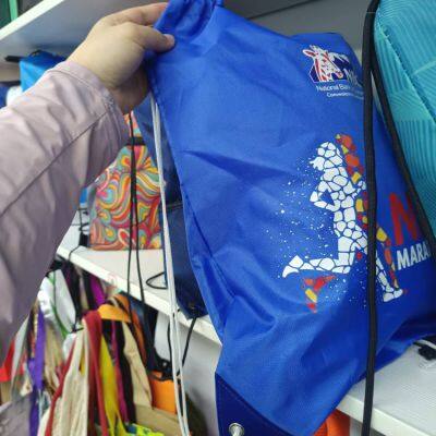 OEM 420D Polyester Waterproof Drawstring Bags for Activities, Advertisement or Package Industry