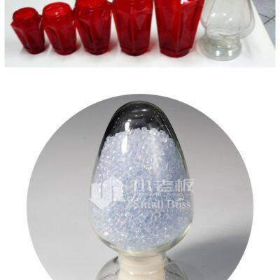 Rigid Transparent PVC Compound Granules for Blowing Candle Holder Bottle PVC Raw Materials photo-2