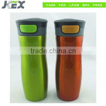 latest style contigo thermos flask with color coating