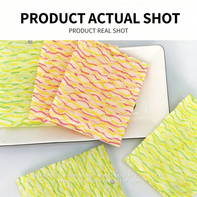 Bubble Dishcloth Household Kitchen Cleaning, Lazy Pot Scrubber Dish Cleaning Cloth photo-5