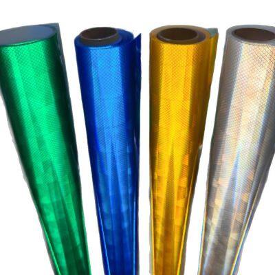 Diamond Grade Class V Reflective Film, Reflective Lettering Printing Film for Highway Guardrail Large-angle Reflective Sheeting