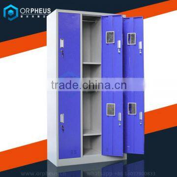 Hot Sale Furniture Steel 6 Door Cabinets Cheap Lockers