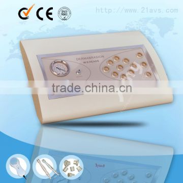 peeling microdermabrasion equipment with diomand tips