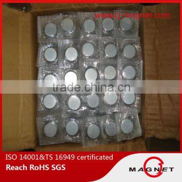 D35X20mm N40 NdFeB Magnet Coating With NI Used in Car Speaker and Motor photo-3