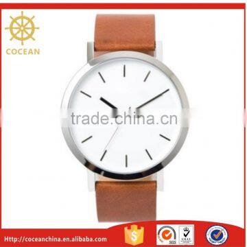 Best Sell Fashion Custome Wrist Watch For Women With Silver Case