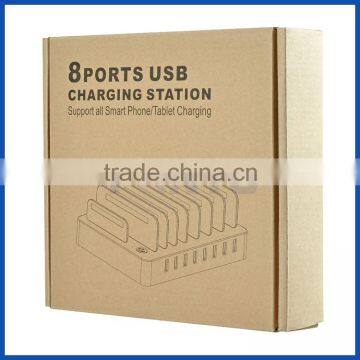 8 USB Multi Desktop Charging Dock Stand Station Charger For IPhone Samsung Smartphone photo-5