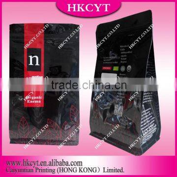 high quality Feature aluminum foil mylar coffee food grade packaging bags