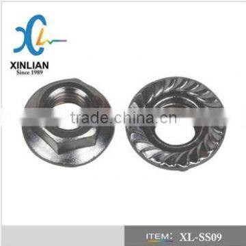 Serrated flange nut