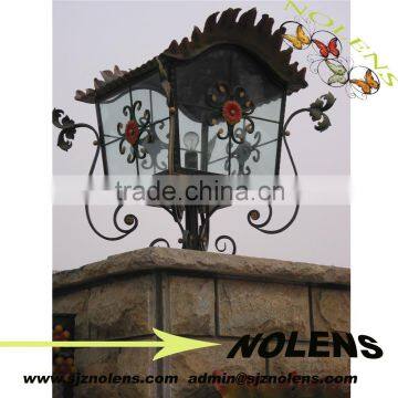 Wrought Iron Garden Light