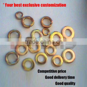 metal sheet stamping colored metal flat washers