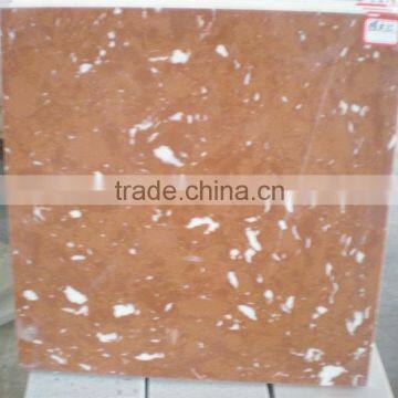 Artificial orange red marble slab