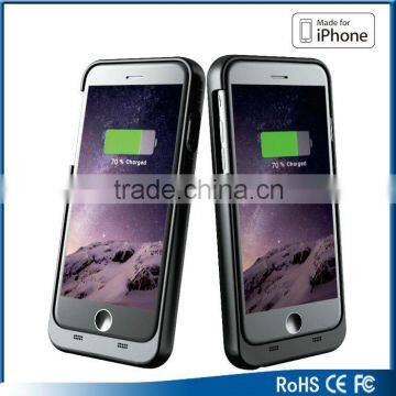 Charger cover battery case for iphone 4000MAH Mobile phone rechargable case For iphone 6/6s