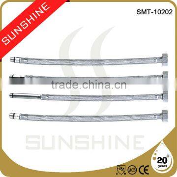 SMT-10201 Bathroom and Toilet 1/2 Inch Stainless Steel Braided Flexible Hose photo-2