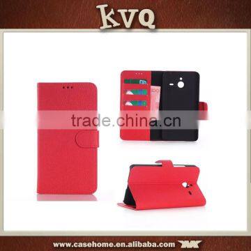 Folio Leather Cover for Microsoft Lumia 640 XL Case with Stand and card holder
