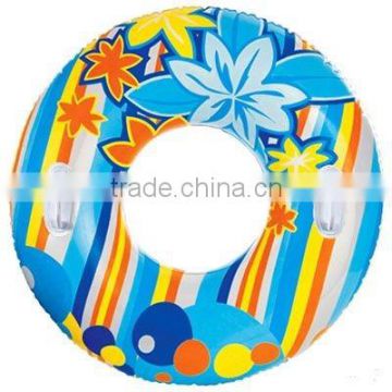 PVC Inflatalbe Swim Ring with 2 Handles