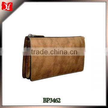 Nice and high end leather pouch purse for men