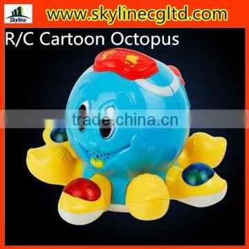 Cute R/C Cartoon Octopus Sea monster toy new rc toy china