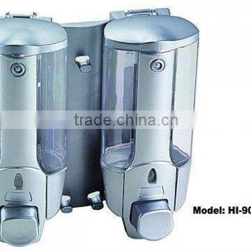 double liquid soap container