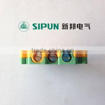 SUK-6JD 6mm Screw Grounding Din Rail Terminal Block photo-5