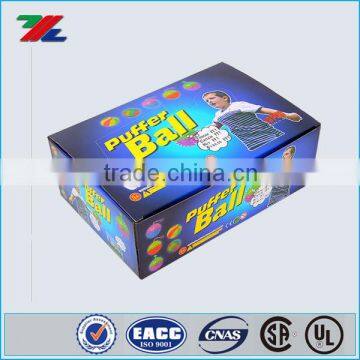 2016 CMYK printed corrugated packing box for toy packing