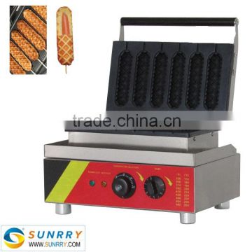 Hot Sell 6PCS French Muffin Dog Machine Snack Equipment With CE (SUNRRY SY-WM39A)