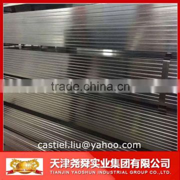 20x20 Galvanized square steel tube pipe hollow section YAOSHUN