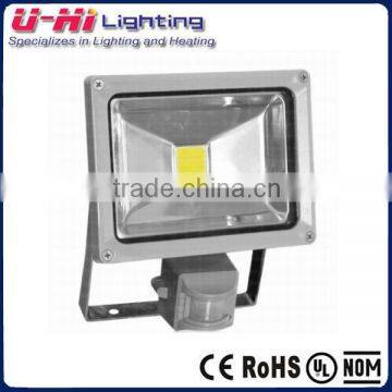 outdoor LED floodlight with sensor