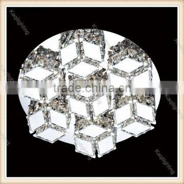 China Factory Economic and high quality led Flush Mount crystal ceiling chandelier for Project with promotional price