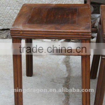 Chinese antique furniture shanxi Pine wood Stool