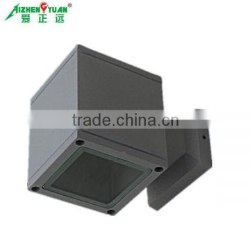 Good quality with long spanlife outdoor square shape pure led wall lighting