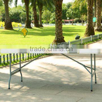 182cm long Portable popular aluminum folding dining table