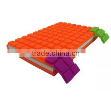 Silicone Notepad,Gummy Notebook Cover,Blocks Silicone Notepad photo-6