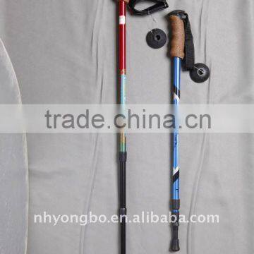 High Quality trekking stick with cork grip