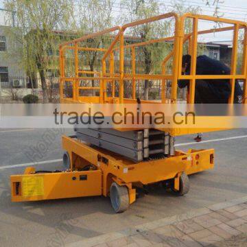 Electric Mini Self Propelled Scissor Lift Platform photo-6