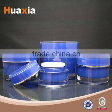 Hot-selling Fancy Pretty Silk-screen Printing acrylic cosmetic packaging jars