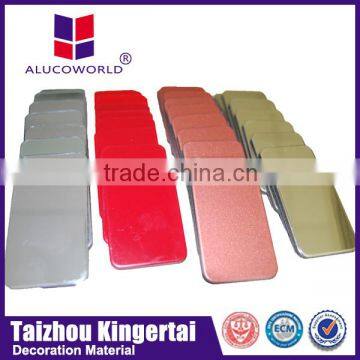 Alucoworld laminated decorative aluminum composite sheet acrylic wall panels